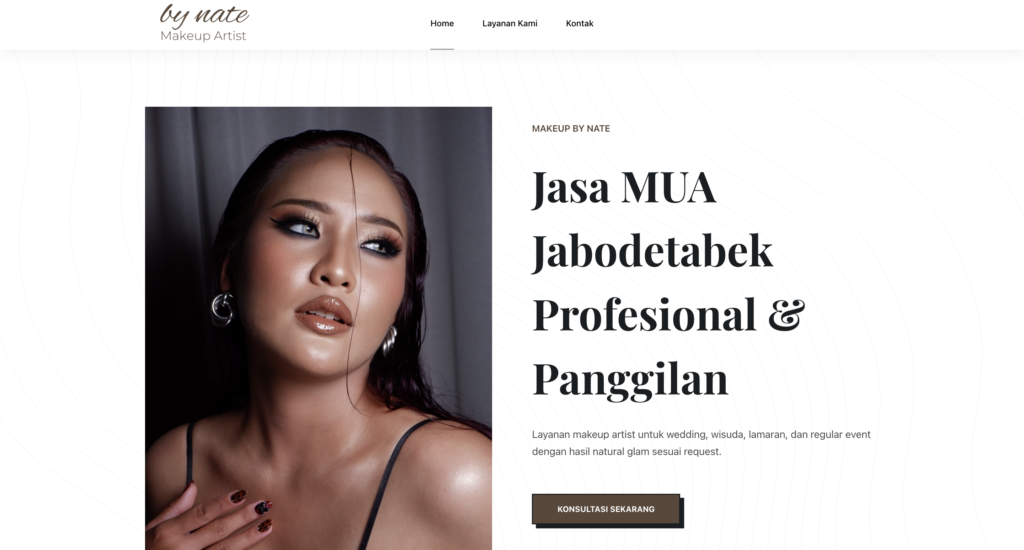 Jasa Pembuatan Website MUA